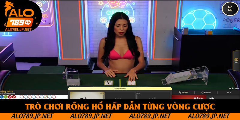 Trò chơi Rồng Hổ hấp dẫn từng vòng cược